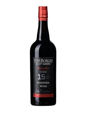 H.M. Borges 15 Years Sweet Malvasia Extra Reserve Madeira 